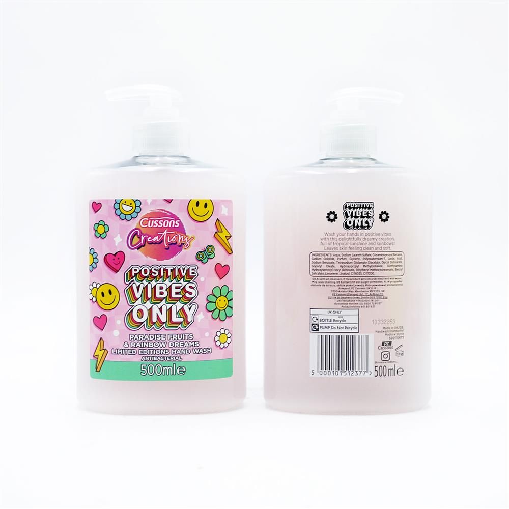 CUSSONS CREATIONS HANDWASH POSITIVE VIBES - 500ML
