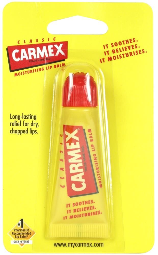 DD CARMEX MOISTURISING LIP BALM TUBE - 10 G