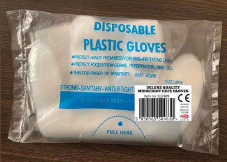 DELUXE MID WEIGHT HDPE
DISPOSABLE GLOVES 100 PACK - 1