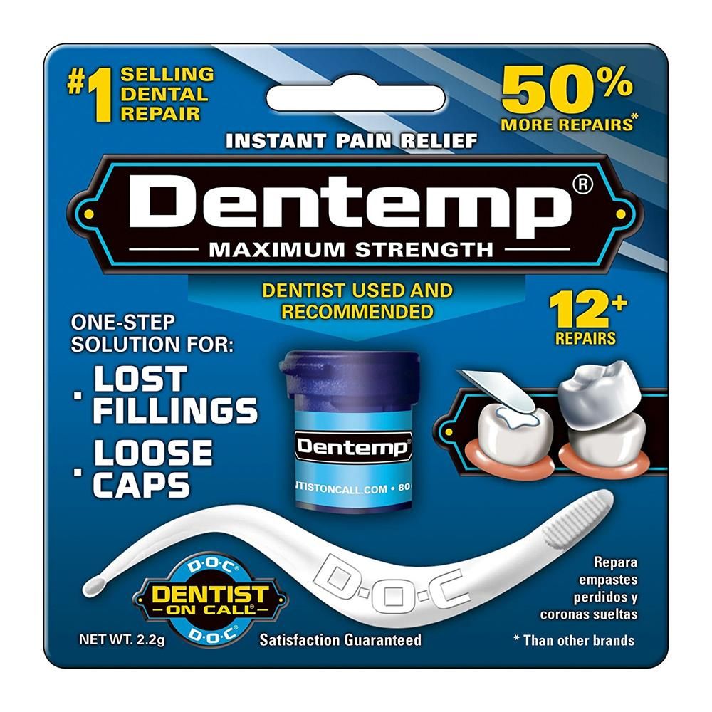 DENTEMP ONE STEP LOOSE CAPS & LOOSE FILLING REPAIR KIT - 1 PACK