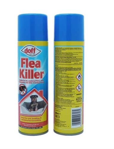 DOFF FLEA KILLER HOUSEHOLD PET FLEA SPRAY 300ML - 300ML