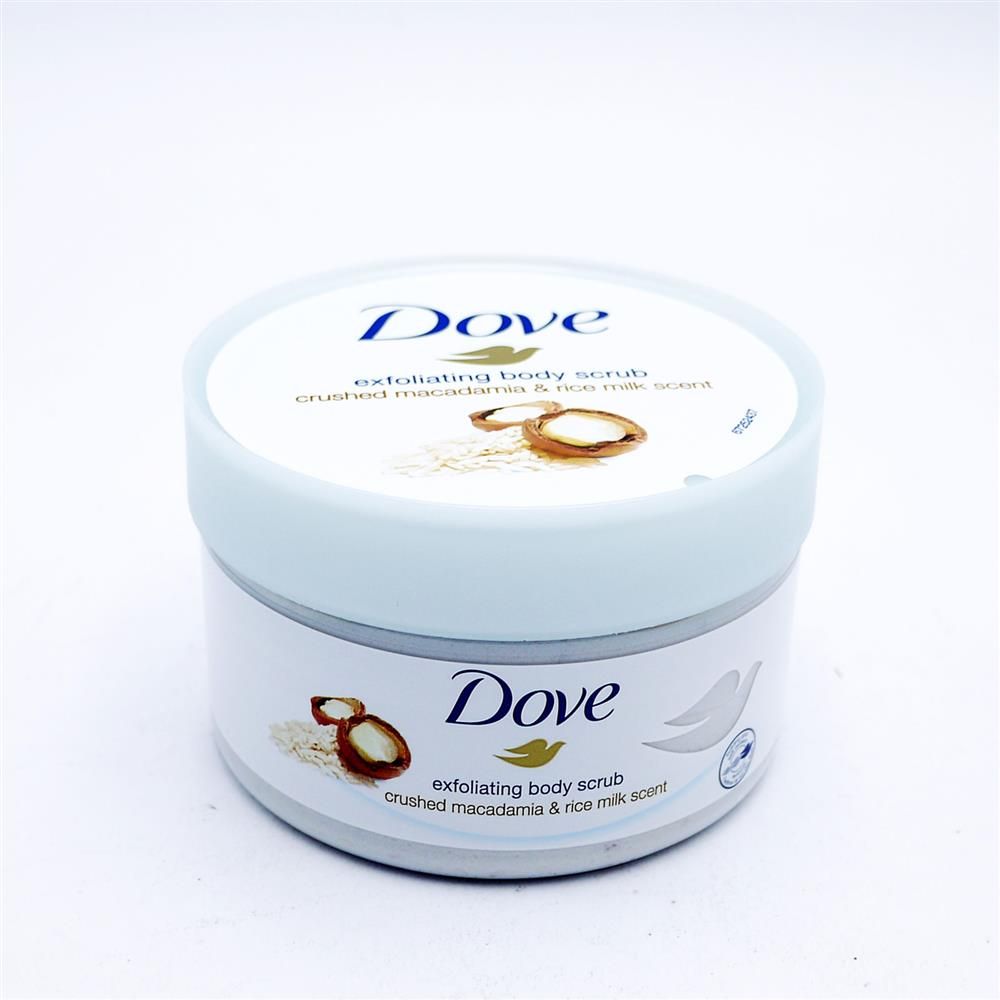 DOVE BODY SCRUB MACADAMIA - 225ML