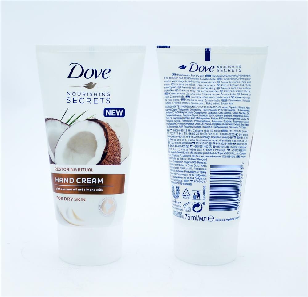 DOVE SECRETS HAND CEREAM - 75ML