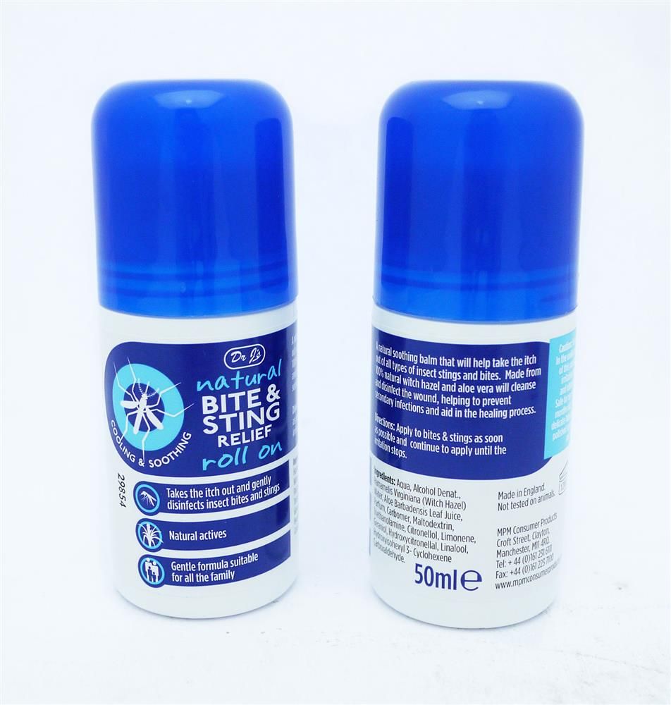 DR J'S BITE & STING RELIEF ROLL ON - 50ML