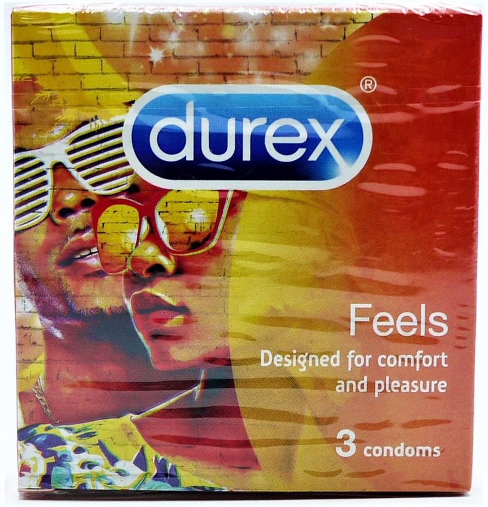 DUREX FEELS 3 PACK CONDOMS - 1