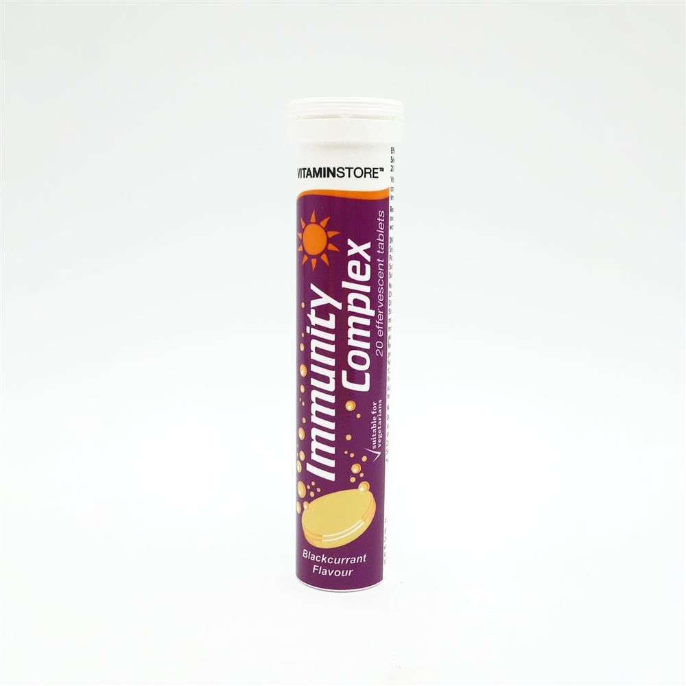 VITAMIN STORE EFFERVESCENT IMMUNITY COMPLEX TABLETS - 20 TABS