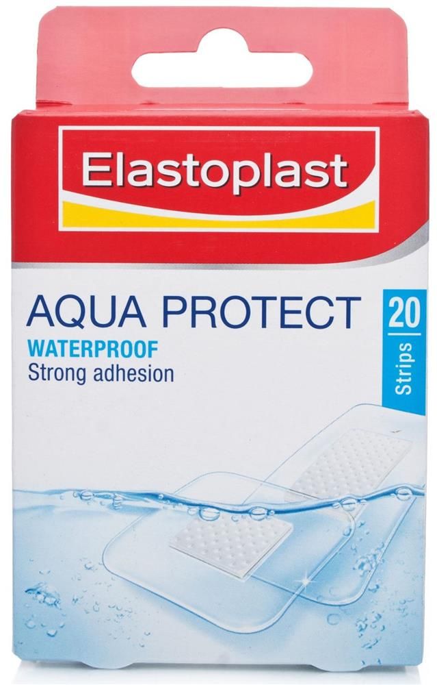 ELASTOPLAST PLASTERS WATERPROOF AQUA PROTECT - 20 STRIPS