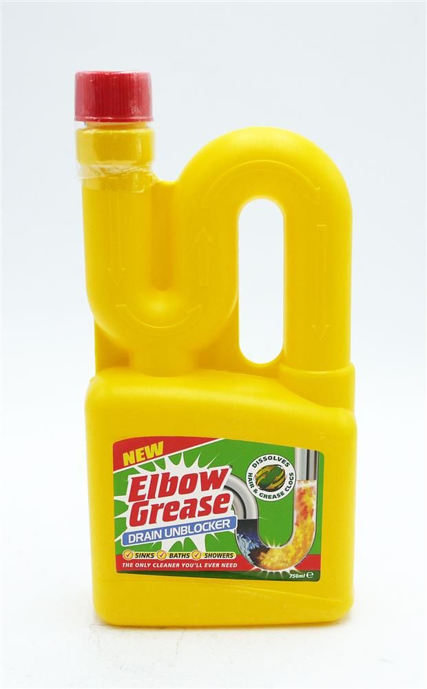 ELBOW GREASE DRAIN UNBLOCKER - 750ML