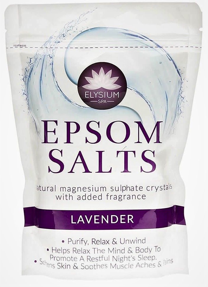EPSOM SALTS - ELYSIUM EPSOM SALTS LAVENDER - 450G