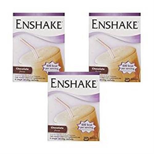 ENSHAKE SACHET STRAWBERRY FLAVOUR - 96.5G X 6