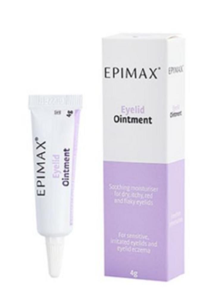 EPIMAX EYELID OINTMENT SOOTHING MOISTURISER FOR DRY,ITCHY,RED & ECZEMA EYELID FLACKY EYELIDS - 4G