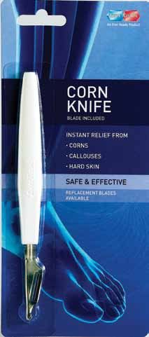 EVER READY FOOTCARE CORN & CALLOUS KNIFE - 7703 - 1 PC