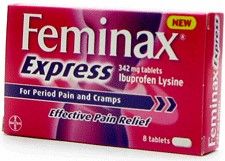 FEMINAX EXPRESS 342MG -PERIOD PAIN & CRAMPS - 8 TABS
