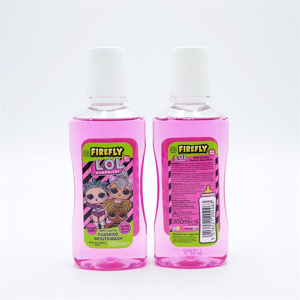 FIREFLY LOL SURPRISE! MOUTHWASH - 300ML