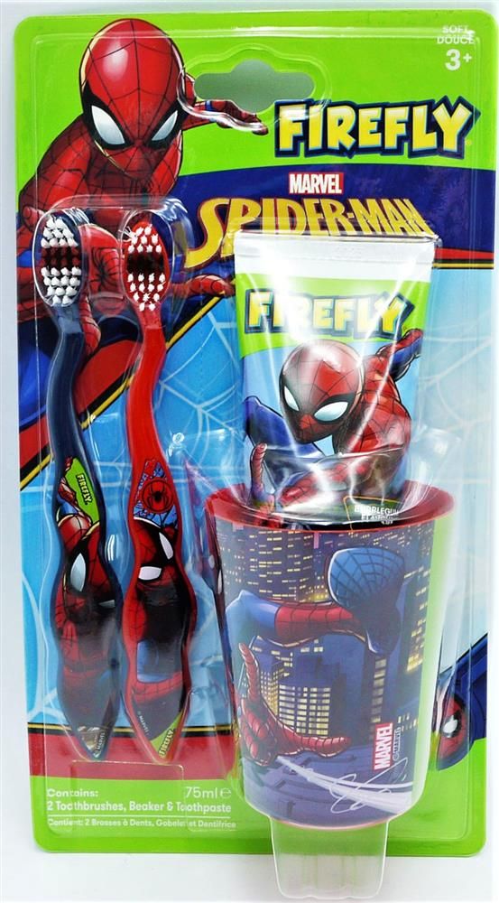 FIREFLY MARVEL SPIDER MAN DENTAL VALUE SET - 1