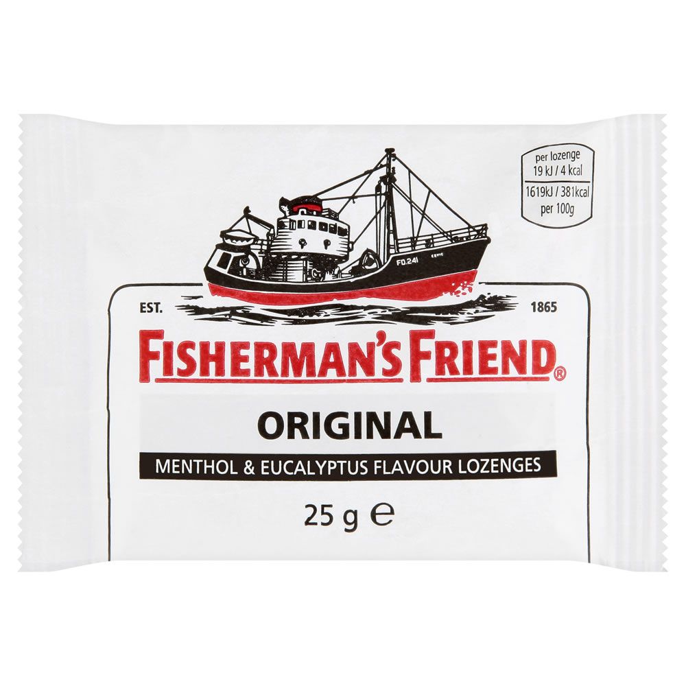 FISHERMANS FRIEND BAG ORIGINAL (WHITE) - 25 G