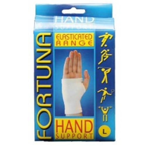 FORTUNA ELASTICATED HAND SUPPORT WITH THUMB SLIT - LARGE