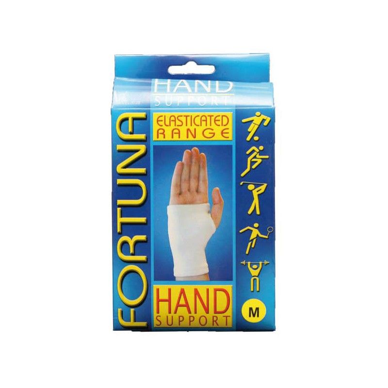 FORTUNA ELASTICATED HAND SUPPORT WITH THUMB SLIT - MEDIUM