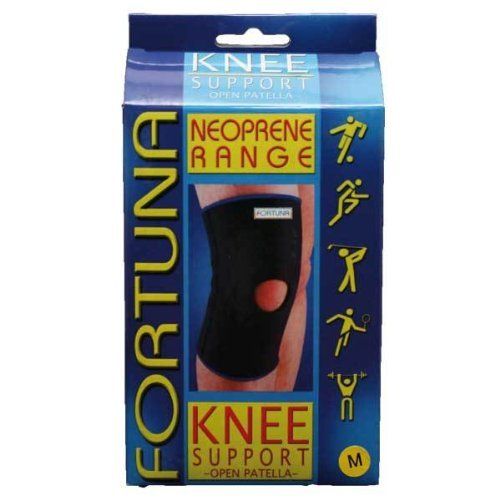 FORTUNA NEOPRENE SUPPORT OPEN KNEE PATELLA FT-094 ONE SIZE FITS ALL UNIVERSAL - 1 PACK