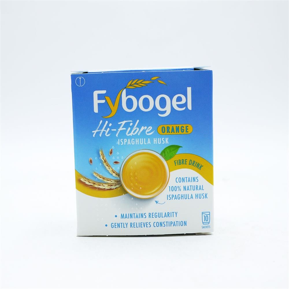 FYBOGEL HI-FIBRE ORANGE SACHETS - 10 SACHETS