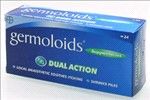 GERMOLOIDS DUAL ACTION HEMORIOD SUPPOSITORIES 24 - 24