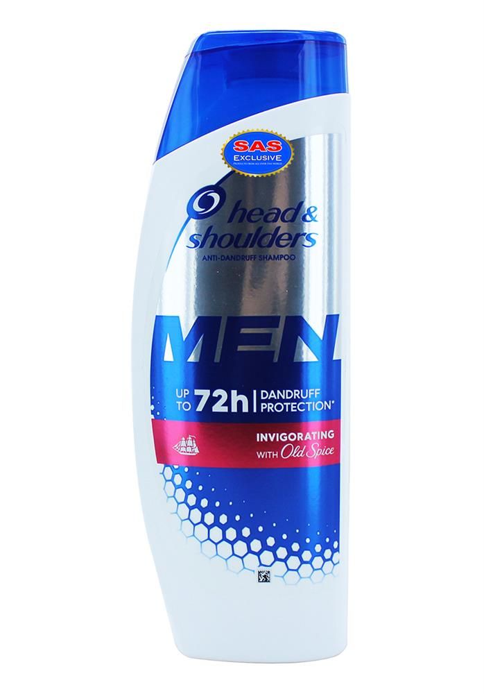 H&S SHAMPOO MEN INVIGORATING WITH OLD SPICE - 400ML