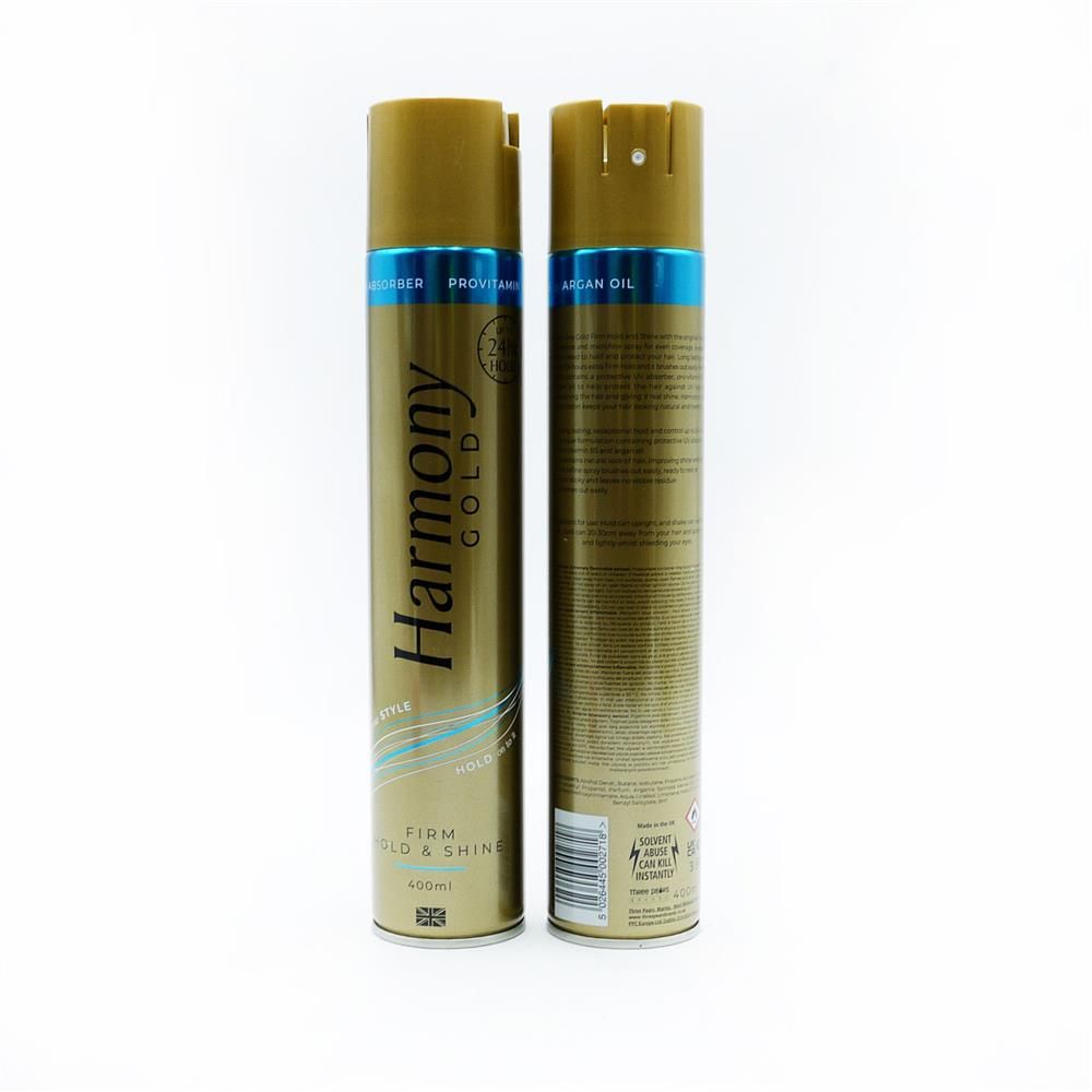 HARMONY GOLD HAIRSPRAY FIRM HOLD & SHINE - 400ML