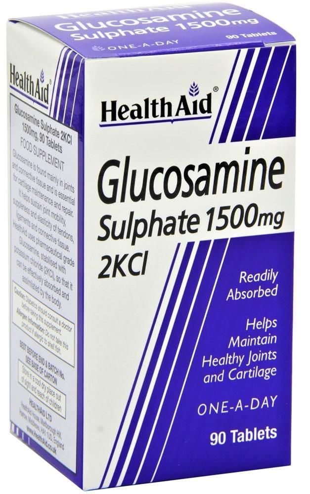 Health Aid Glucosamine Sulphate 2Kci 1500MG 90