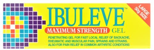 IBULEVE MAX GEL IBUPROFEN GEL - STRENGTH 10% - - 50 G