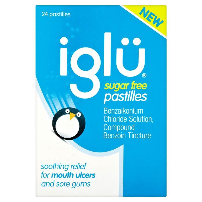 IGLU SUGAR FREE PASTILLES 24 - 24 PASTILLES