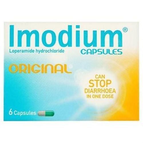 IMODIUM ORIGINAL CAPSULES - DIARRHOEA - 6 CAPS