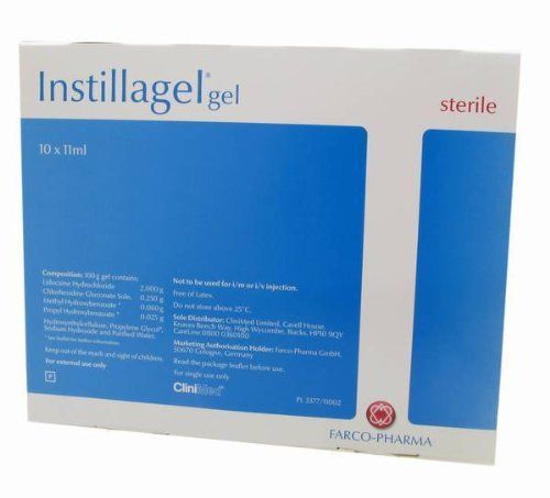 INSTILLAGEL STERILE LUBRICANT 10 X 6ML PACK 6ML - 6ML