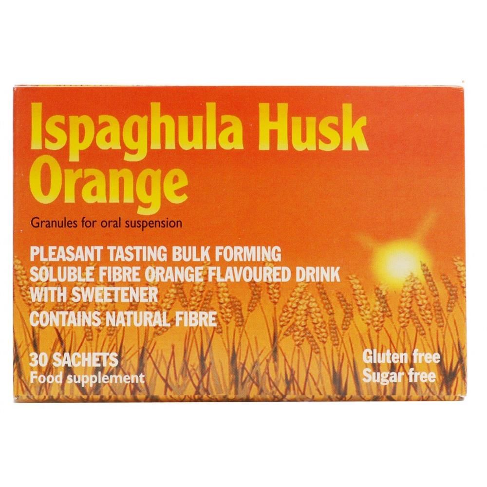 ISPAGHULA HUSK ORANGE 30 SACHETS - 30 SACHETS