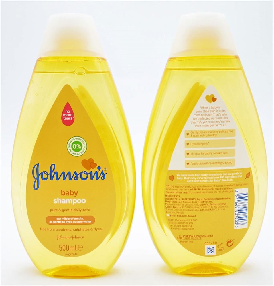 JOHNSON'S BABY SHAMPOO - 500ML