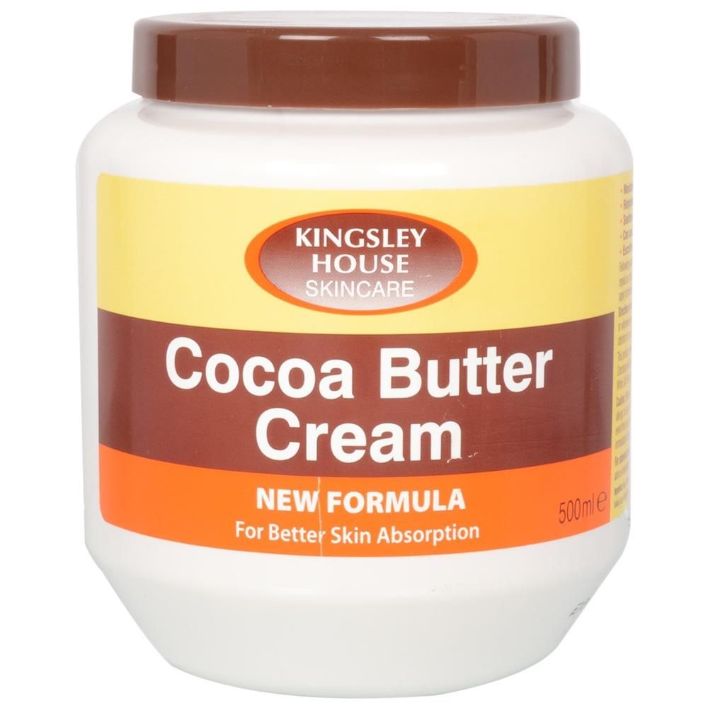 KINGSLEY HOUSE SKINCARE COCOA BUTTER CREAM - 500ML