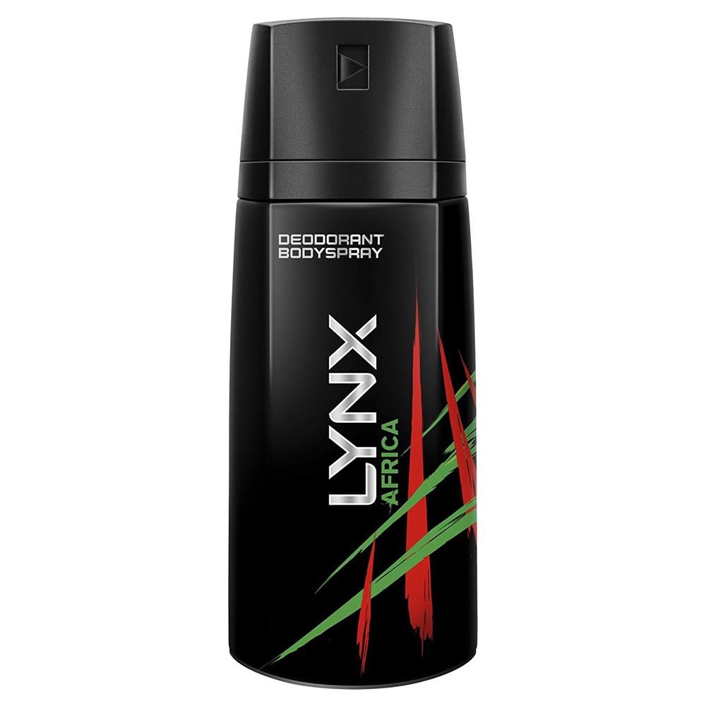 LYNX DEODORANT BODY SPRAY AFRICA - 150 ML