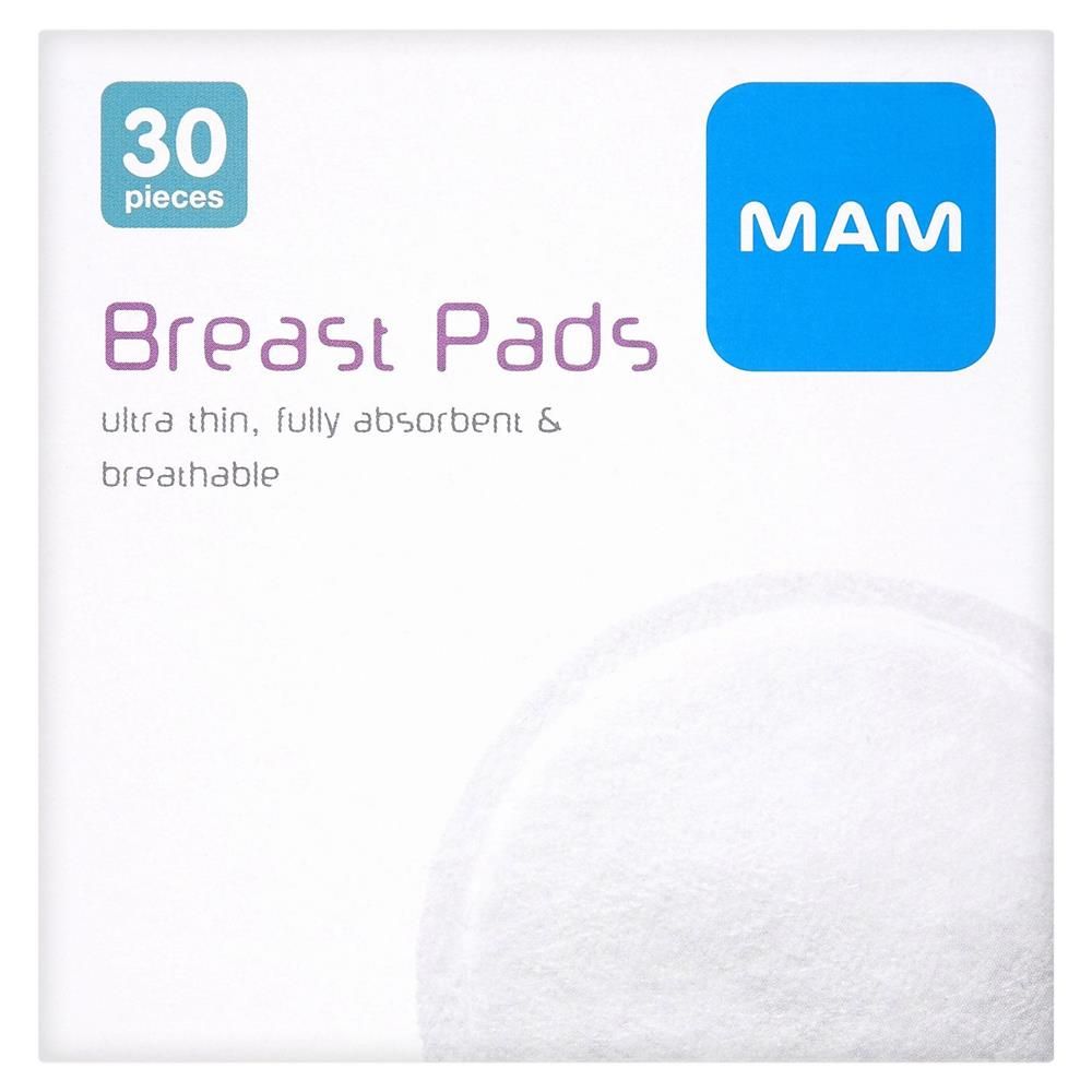 MAM BREAST DISPOSABLE NURSING BREAST PADS 30 PIECES - 30 PADS