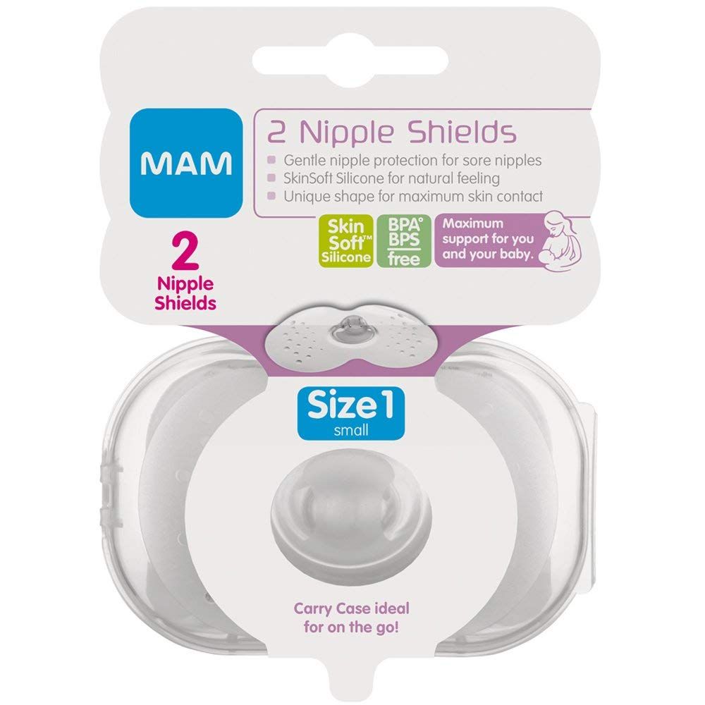 MAM BREAST NIPPLE SHIELD SIZE 1 - 1