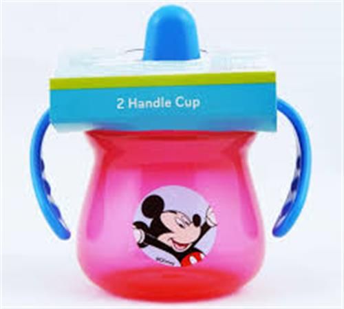 BABY DRINKING CUP -MICKEY AND MINNIE TWIN HANDLED BEAKER 6+M BPA FREE
ASSORTED BLUE, PINK AND RED - 1