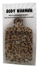 MICROWAVE WHEAT BAG- HEAT - HOT BODY WARMER HOT BOTTLE WITH LAVENDER SCENT ANIMAL PRINT COVER- MICROWAVE HEAT (ITEM NO-1/D18000/F) - 1