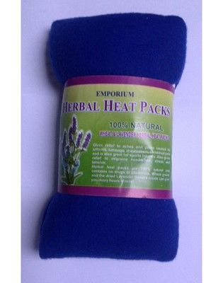 MICROWAVE WHEAT BAG- HEAT -EMPORIUM HERBAL HEAT PACKS 100% NATURAL - 1