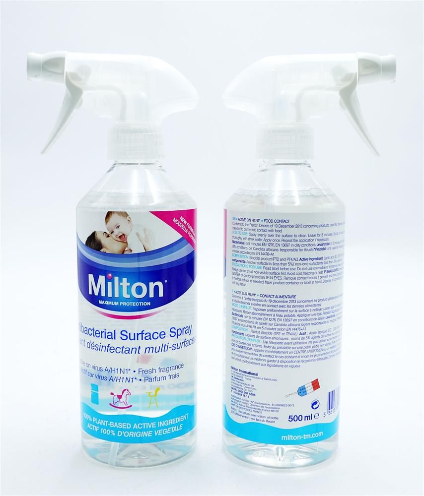 MILTON ANTI BAC SURFACE SPRAY - 500ML