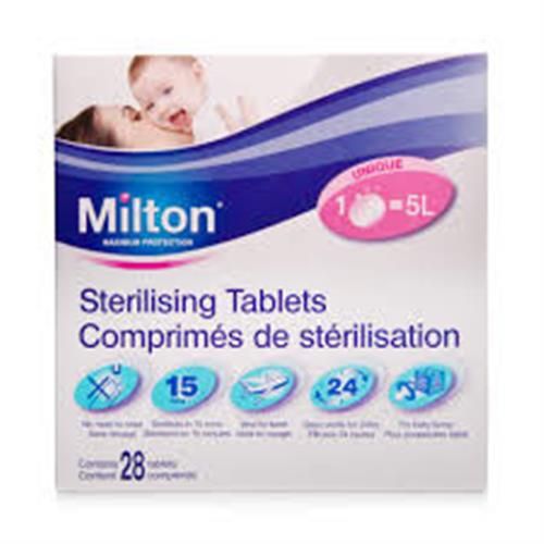 MILTON TABS STERILISING - 28 TABS