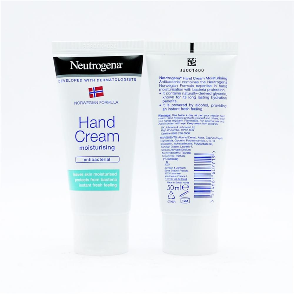 NEUTROGENA MOISTURISING ANTIBAC HAND CREAM - 50ML