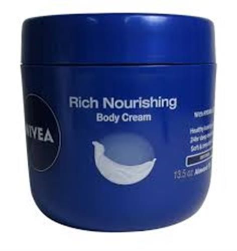NIVEA CREAM RICH NOURISHING BODY CREAM BLUE POT 400ML - 400 ML