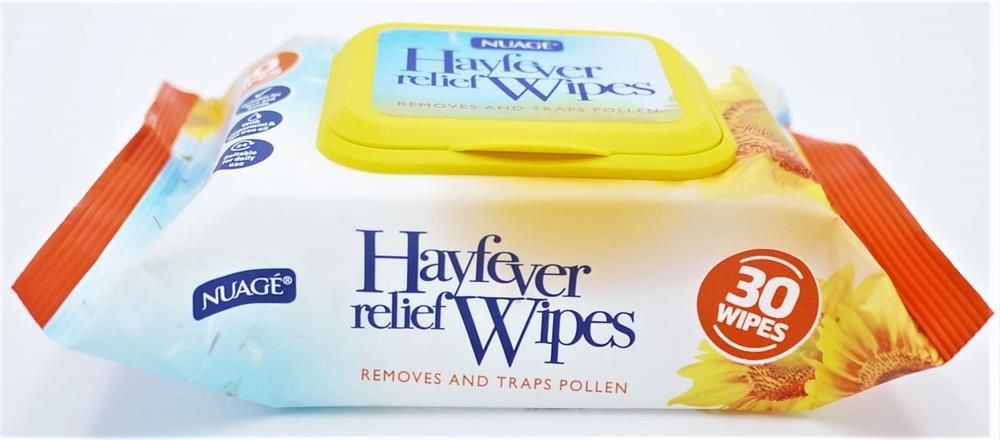 NUAGE HAYFEVER RELIEF WIPES - 30