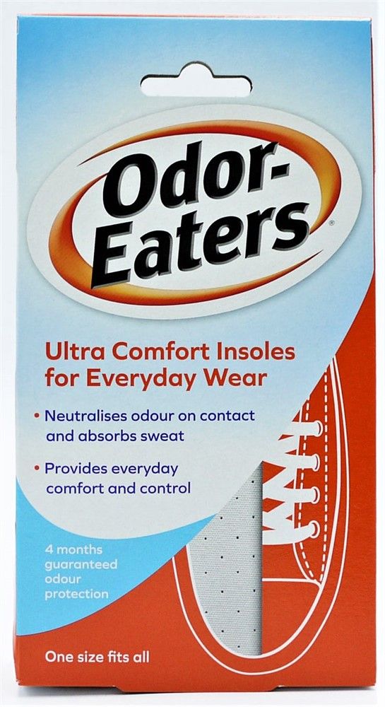 ODOREATERS ULTRA COMFORT INSOLES - 1 PC