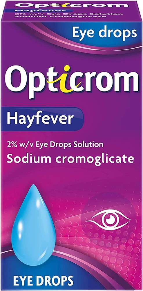 OPTICROM HAYFEVER EYE DROPS - 10ML