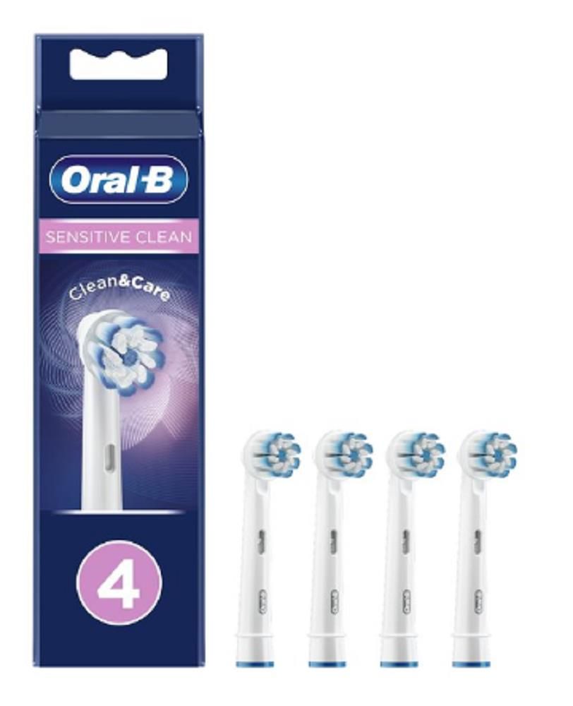 ORAL-B SENSITIVE CLEAN BRUSH - 4 PACK