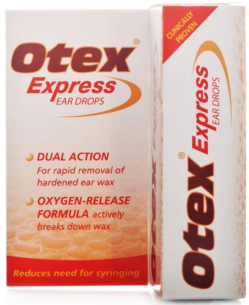 OTEX EXPRESS EAR DROPS- REMOVE EAR WAX - 8ML